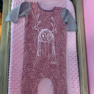 Rags to raches sz 18-24 mo trinny one piece romper